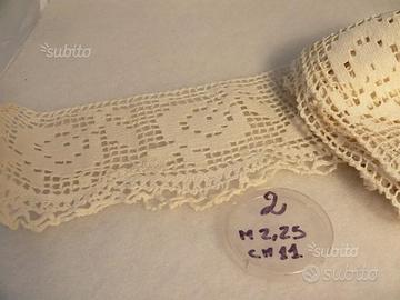 Pizzo Merletto Antico Uncinetto Sartoria