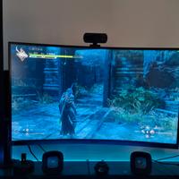 Samsung Monitor Gaming C27RG50,Curvo