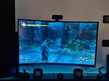 Samsung Monitor Gaming C27RG50,Curvo