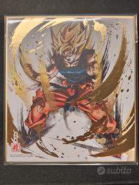 Shikishi Son Goku Super Saiyan. Sigillato