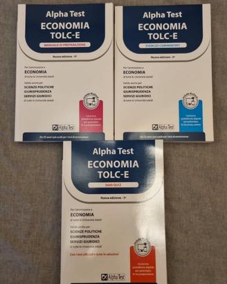 TOLC-E Set Manuali di Preparazione Alpha Test