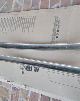 coppia paraurti anteriore e posteriore  inox fiat 