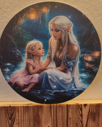 Decorazione artistica stile Fantasy in metallo
raf