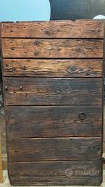 Porta in legno antica  recuperata