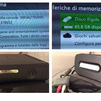 Xbox 360 con 4 telecomandi e 13 giochi