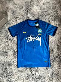 Maglietta nike brasile x stussy