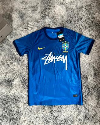 Maglietta nike brasile x stussy