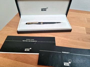 penna sfera Montblanc Meisterstuck nera e oro