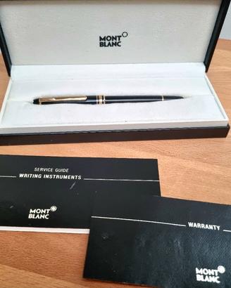 penna sfera Montblanc Meisterstuck nera e oro