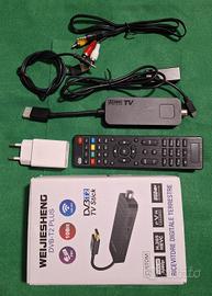 DECODER DVB-T2 PLUS TV STICK
