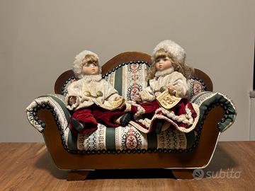 Set FB Élite Porcellana e Divanetto Legno