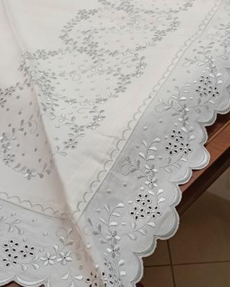 Originale Lenzuolo 2,70x3,00 e Federe Puro Lino e 