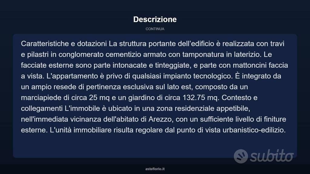 Appartamento – Arezzo - Vista 5