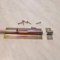 Serratura per porta in metallo con viti