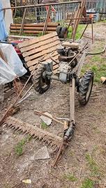 moto falciatrice Bertolini motore Lombardini