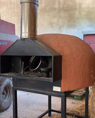 forno a legna 120 camera interna