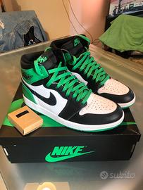 Air jordan 1 high Lucky green