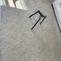 Tappeto pelo corto panna