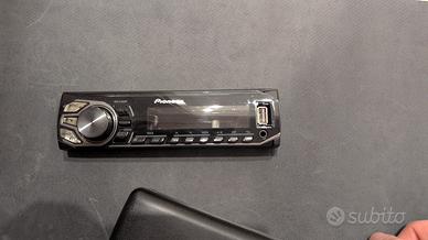 Pioneer autoradio frontalino + custodia