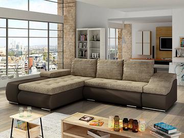 DIVANO LETTO ANGOLARE AZZORRE, TOP QUALITY!