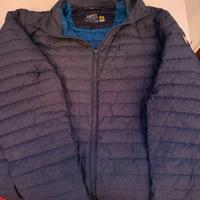 Piumino Ciesse 100 gr grigio scuro interno blu