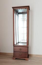 Vetrinetta legno arte povera