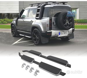 PEDANE LATERALI SOTTOPORTA LAND ROVER DEFENDER 110