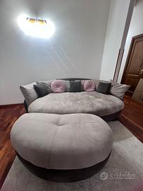 Divano + pouff