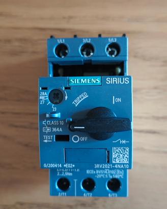 interruttore automatico Siemens SIRIUS 3RV2021-4NA