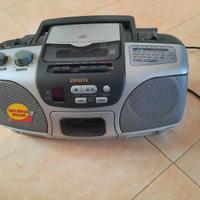 radio stereo cassette e CD Aiwa