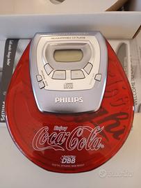 lettore CD coca cola vintage 