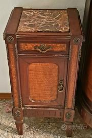 coppia comodini legno massello 