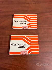 FIAT TRATTORI  2 SCATOLE FIAMMIFERI MINERVA VINTAG