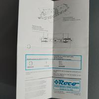 ROCO e636 - 43605-608 FOGLIO ILLUSTRATIVO -H0 1:87