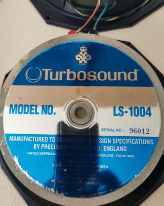 Componenti per casse acustiche Turbosaund TMS-1