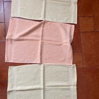 3 asciugamani bidet nuovi