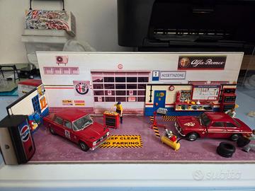 Alfa romeo 1:43 diorama