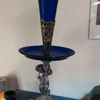 Centro tavola Art N. In Sheffield e vetro Murano