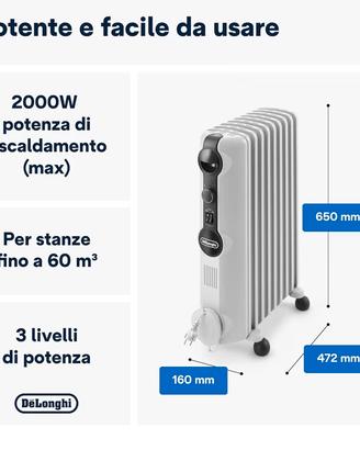 Stufe Radiatore riscaldamento ad olio
