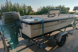 Open conero 450 con suzuki 25/35 cv