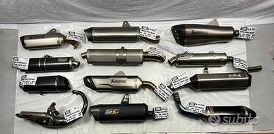 TERMINALI DI SCARICO AKRAPOVIC ARROW SPARK GPR LAS