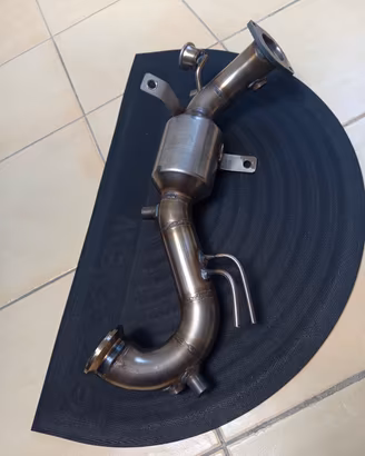 down pipe  catalizatore 200 celle inox 