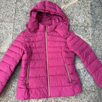 Piumino donna fucsia