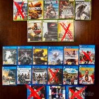 Vari giochi ps4