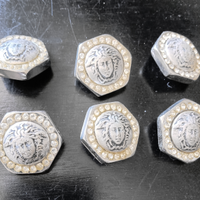 Bottoni vintage anni 80 VERSACE originali