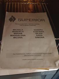 stufa con forno Superior