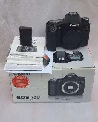 Canon EOS 70d - non si accende -per pezzi ricambio