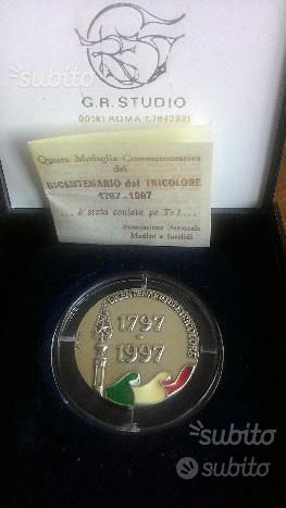Medaglia commemorativa bicentenario Tricolore - Collezionismo In