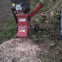 biotrituratore  e cippatrice lea a scoppio 196cc
