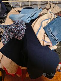 Grande lotto abbigliamento firmato e non